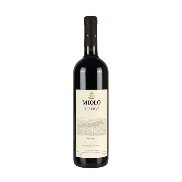 Vin rouge brésilien – Vignobles Familiaux MIOLO – Merlot- 750ml 13% vol